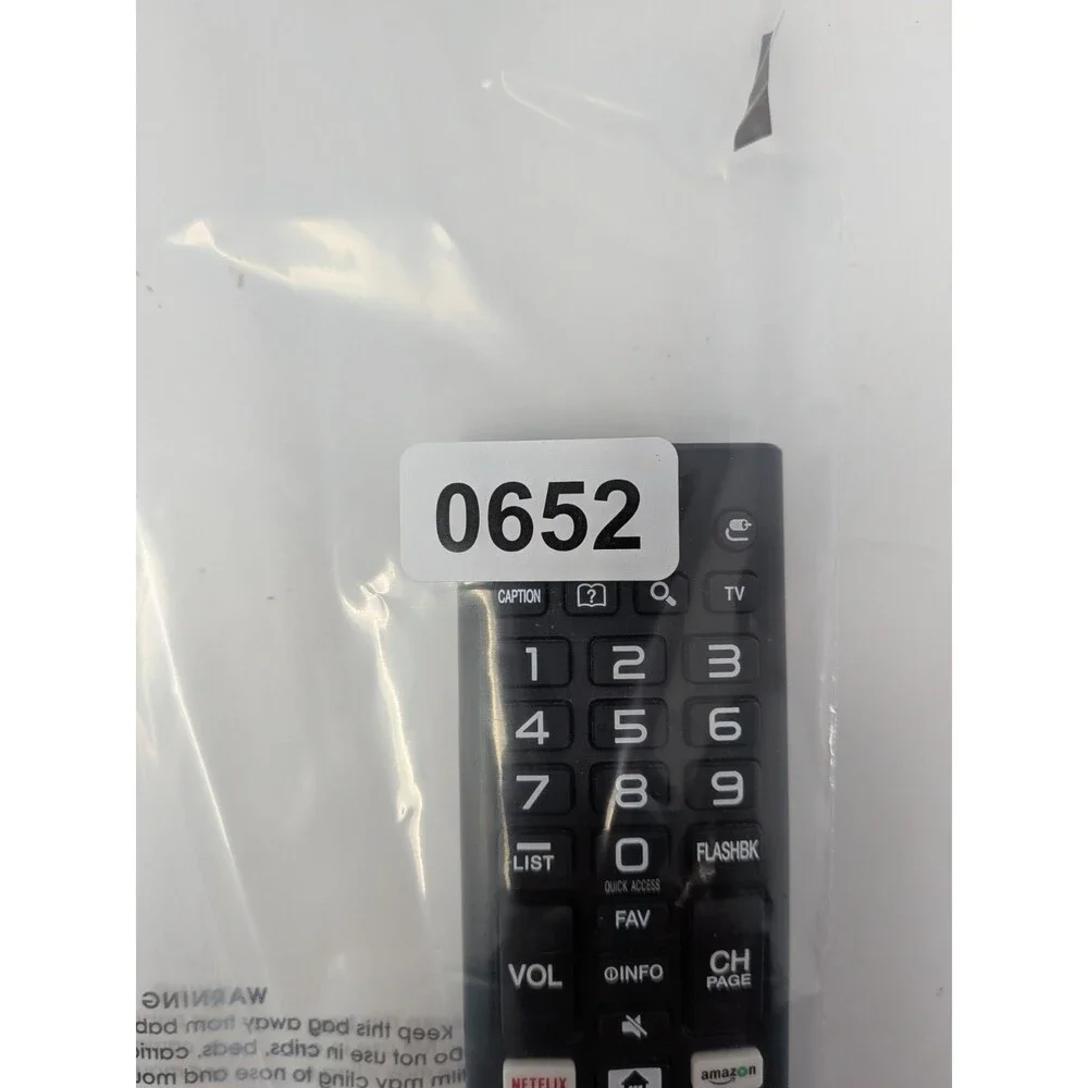 Genuine LG AKB75095307 OEM Smart TV Remote Control Netflix Amazon UJ LJ Series - Picture 3 of 3